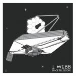 J Webb Space Telescope - 10x10 Giclee Print