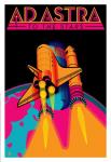 Ad Astra 80s Colors Variant Ltd Ed Print