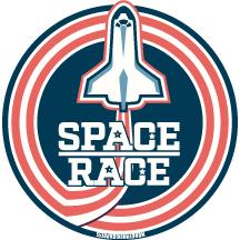 Space Race - Vinyl Sticker picture