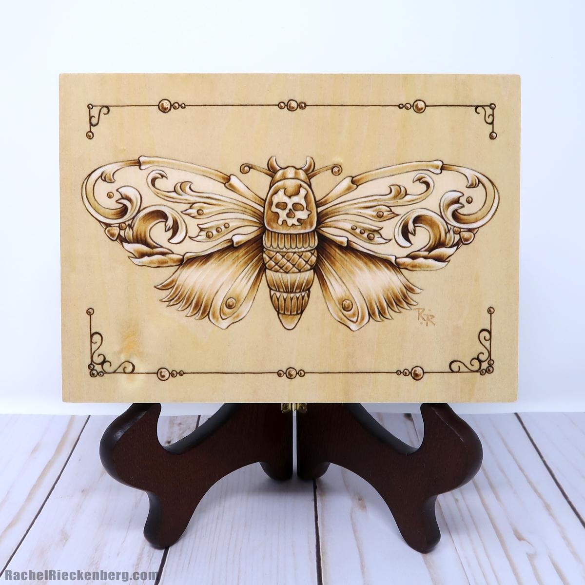 Death Head Moth - Open Edition Print picture