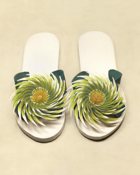 Swirl Flip Flops Vertical REPRODUCTION picture