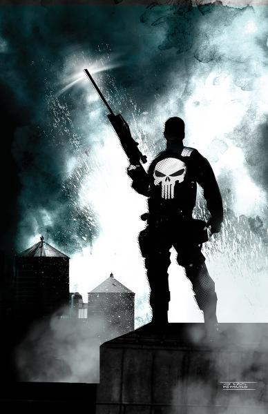 The Punisher Metal Print