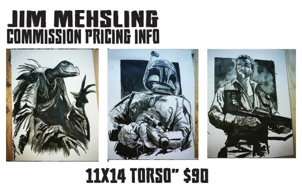 Commission Torso 11x14"