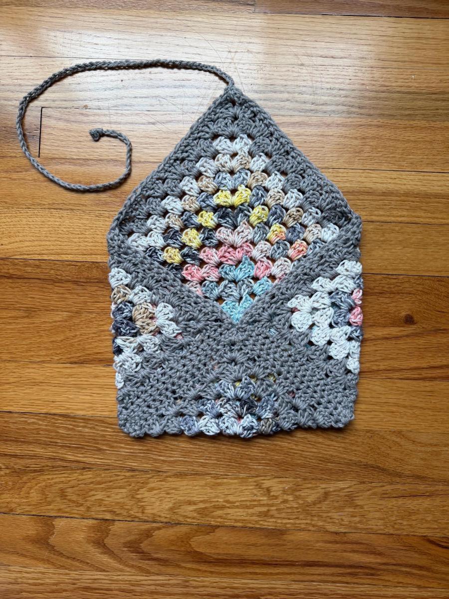 Handmade 100% Cotton Crochet Book Cover | Reusable Fabric Book Sleeve | Protects Paperbacks and Hardcovers | Book Lover Gift picture