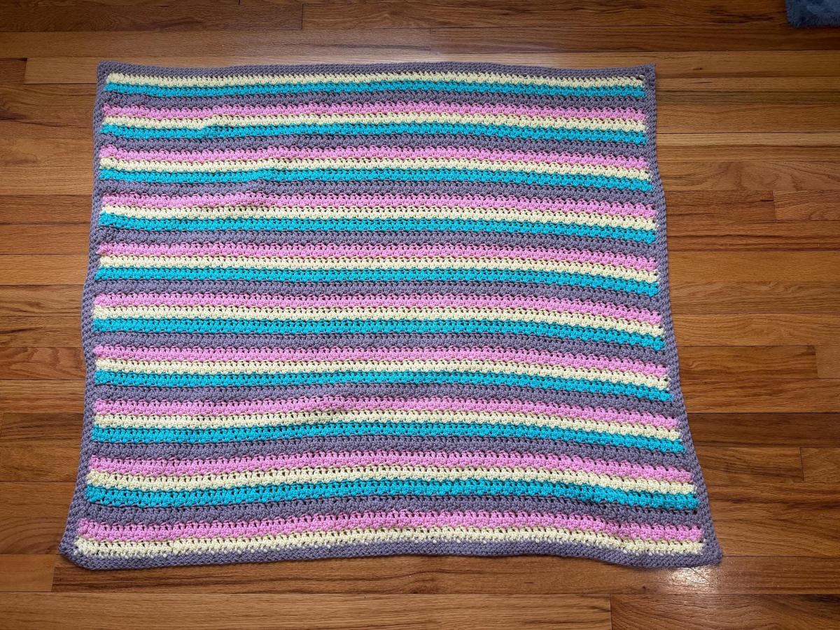 Handmade Crochet Baby Blanket picture