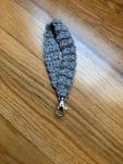 Cotton Crochet Key Wristlet | Handmade Keychain Strap