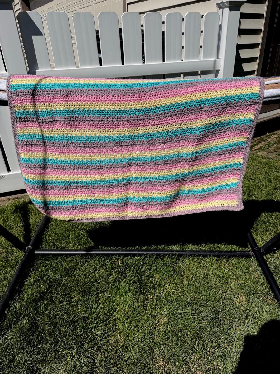 Handmade Crochet Baby Blanket picture