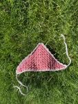 Handmade Crochet Cotton Bandana - Bohemian Headscarf