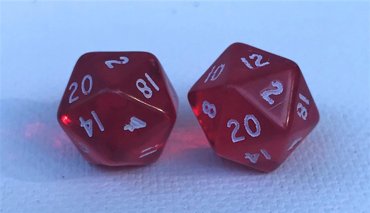 Captured Mini D20 Earrings - 6 colors available picture