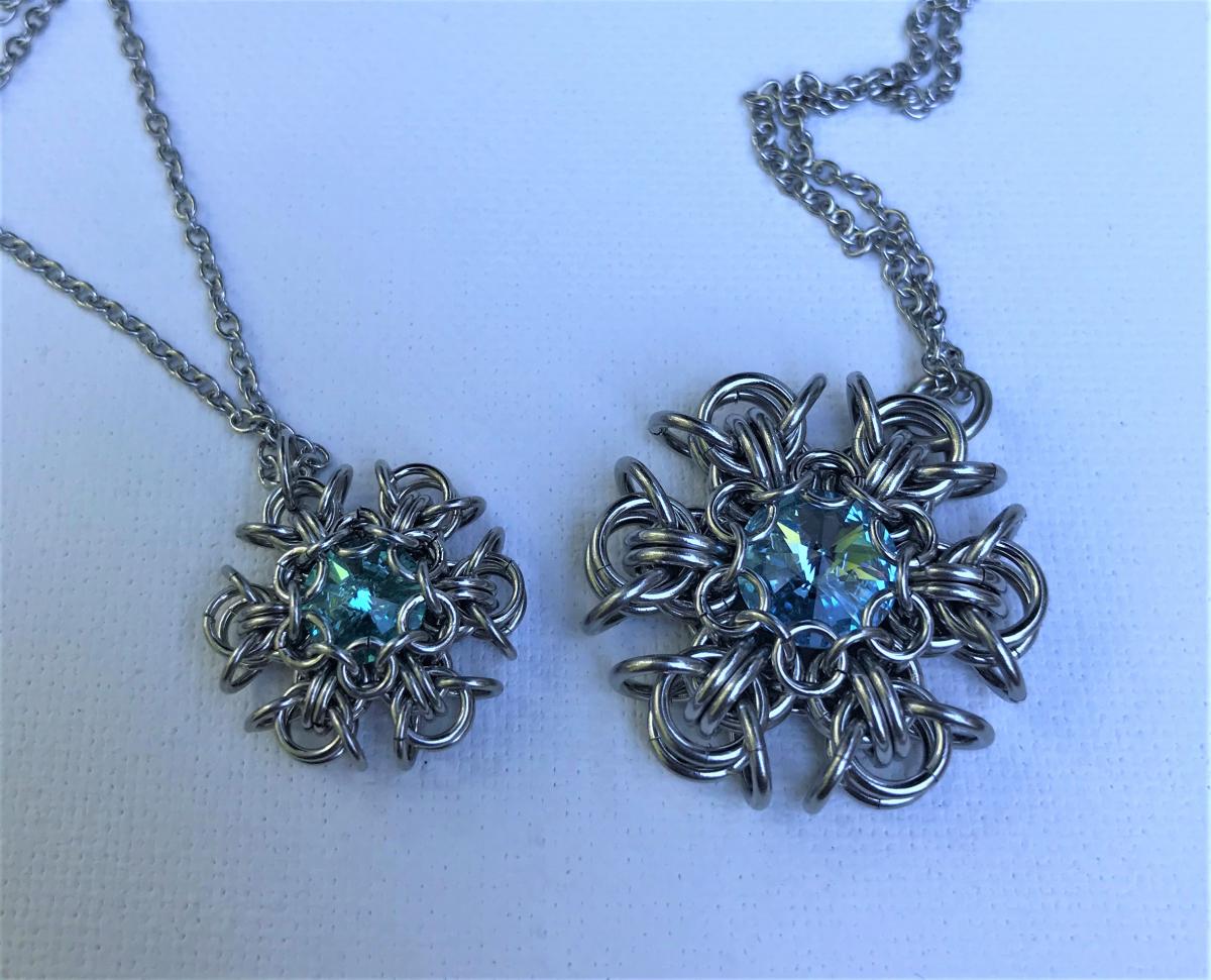 Snowflake Pendants - Small (4 colors available) picture