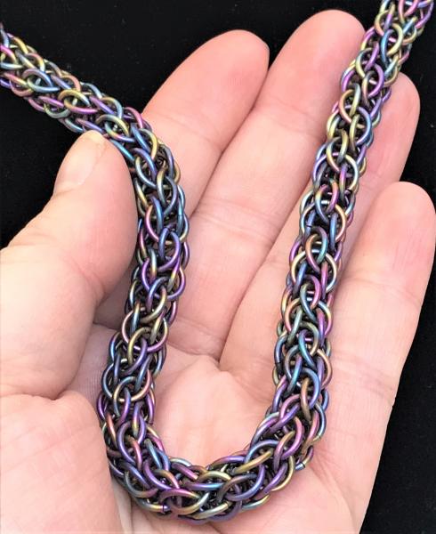 Rainbow Titanium Necklace picture