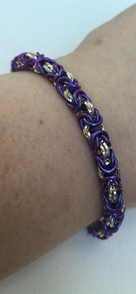 Niobium Byzantine Bracelet picture