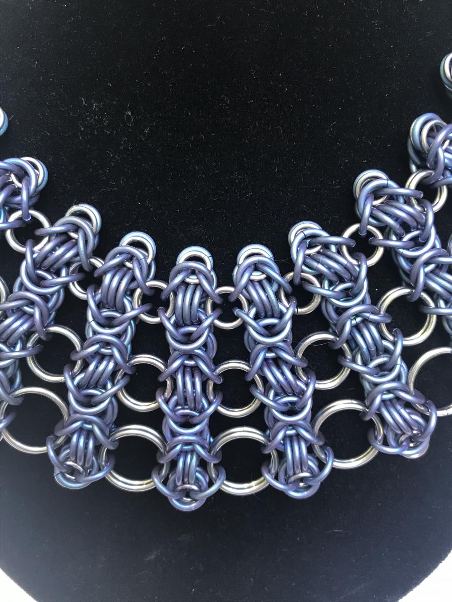 "Dissent" Titanium and Steel Collar/Necklace picture