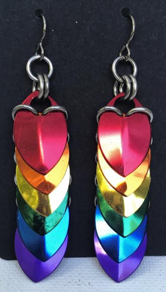 PRIDE Scale Earrings - other flags available