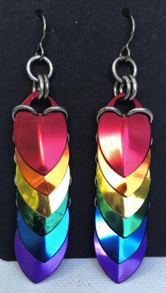 PRIDE Scale Earrings - other flags available picture