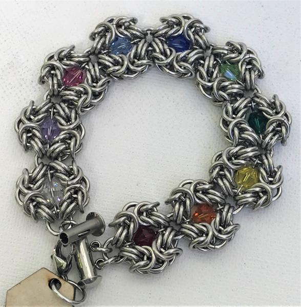 Rainbow Crystal Romanov Bracelet