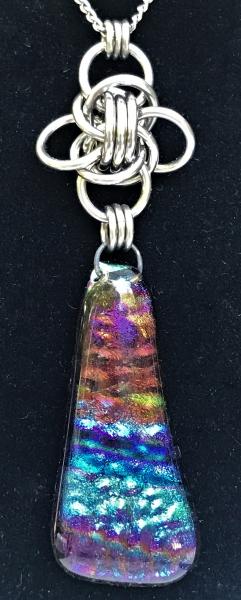 OOAK Dichroic Glass Pendant picture