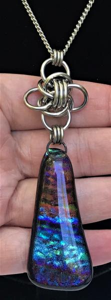 OOAK Dichroic Glass Pendant picture