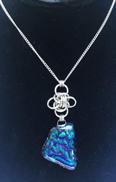 OOAK Dichroic Glass Pendant picture