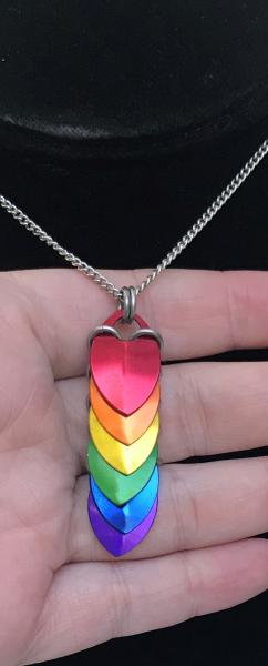 PRIDE Scale Necklace - other flags available picture