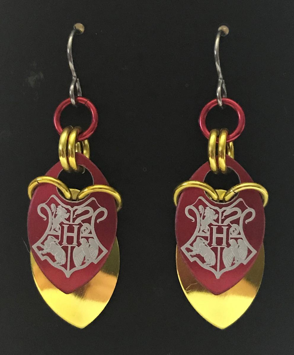 Scale Earrings - 5 options available picture