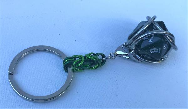 Removable D20 Keychain picture