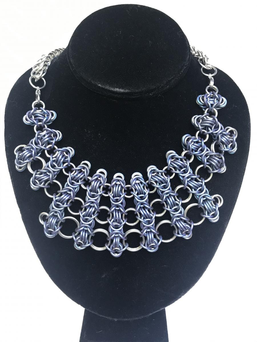 "Dissent" Titanium and Steel Collar/Necklace picture