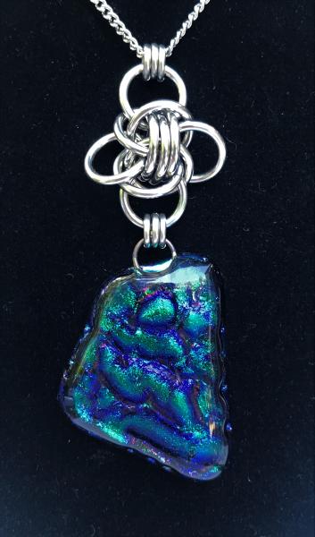 OOAK Dichroic Glass Pendant picture