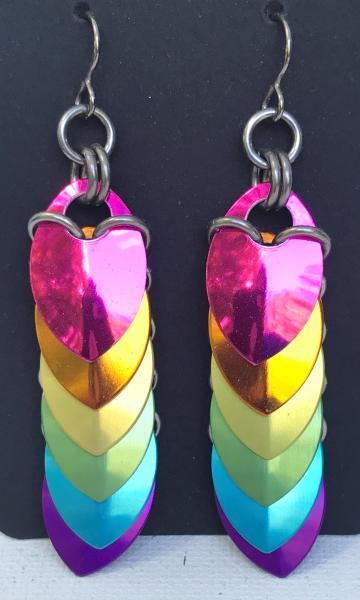 PRIDE Scale Earrings - other flags available picture