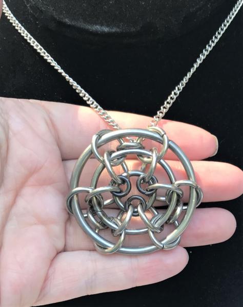 Stainless Radioactive Pendant picture