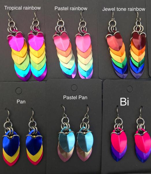 PRIDE Scale Necklace - other flags available picture
