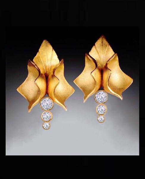 Amapola Diamond Earrings