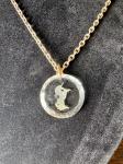 Unicorn Pendent on Sliver Tone Chain