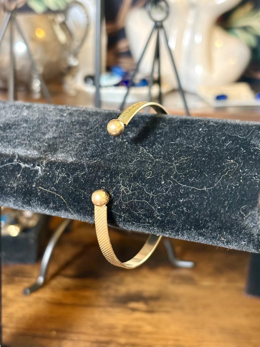 Gold Tone Cuff Bracelet picture