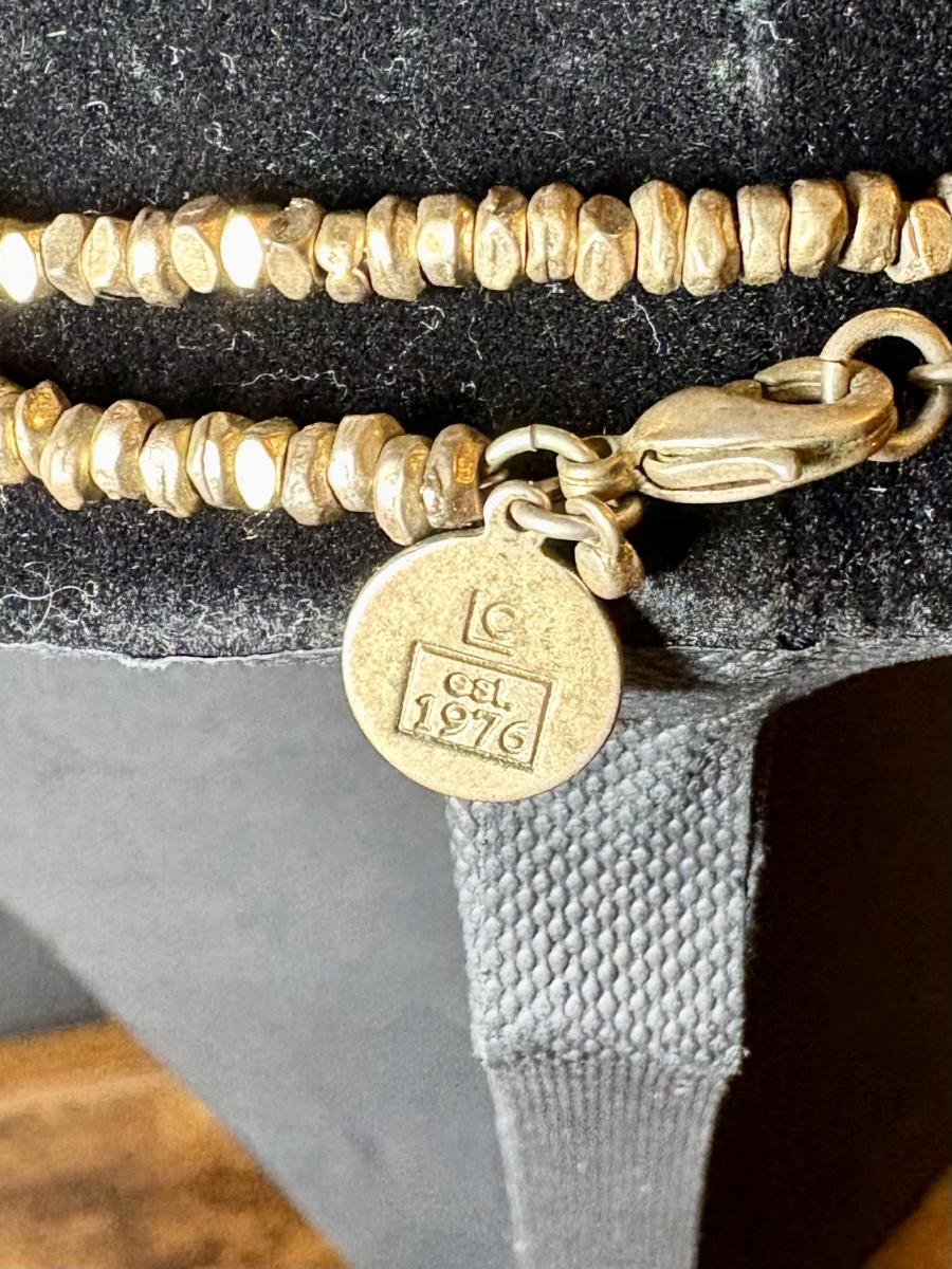 Liz Claiborne 1976 Brass Necklace picture