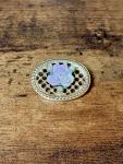 1928 Company Gold Tone Flower Brooch