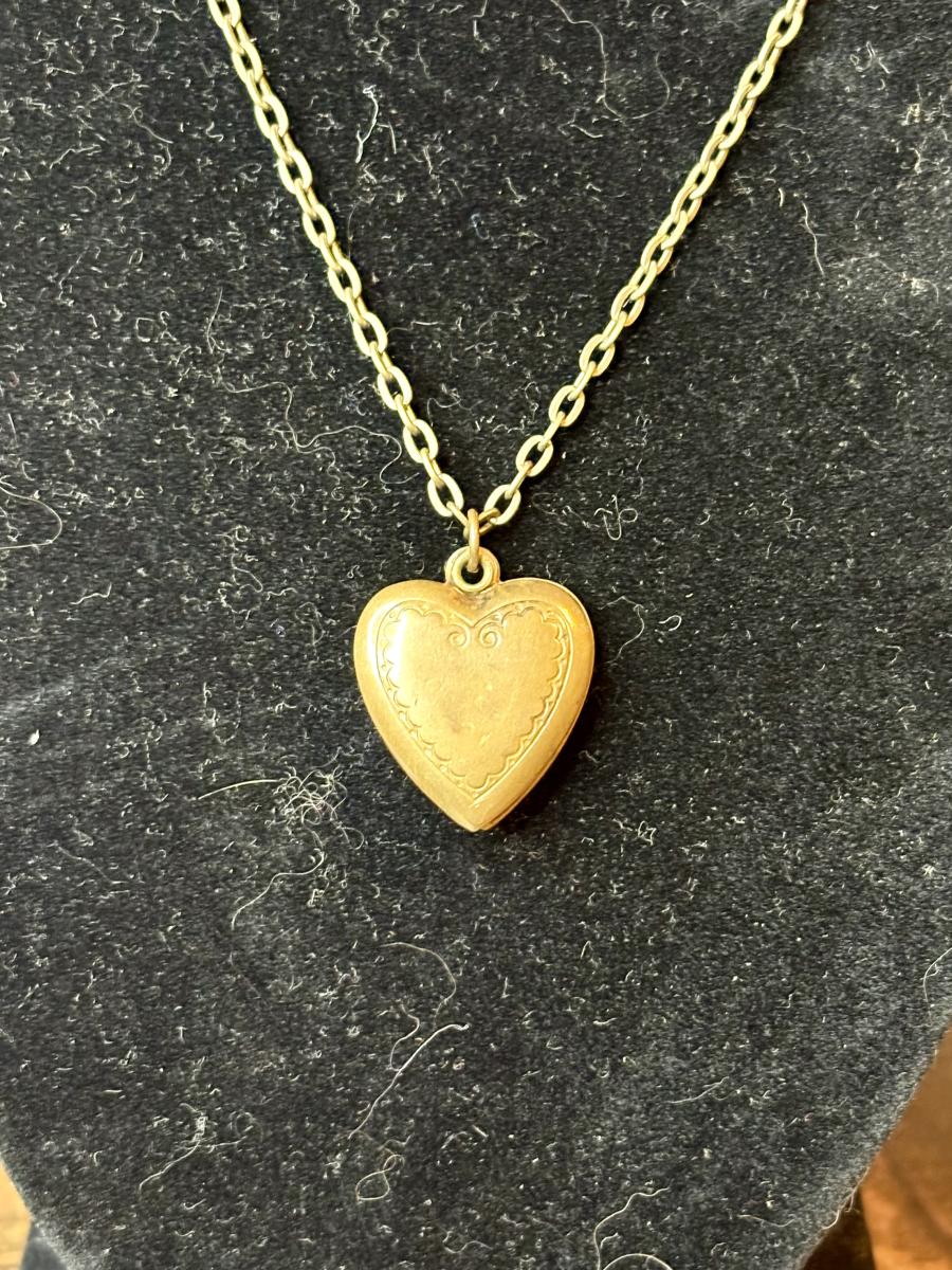 Gold Tone Slide Locket picture