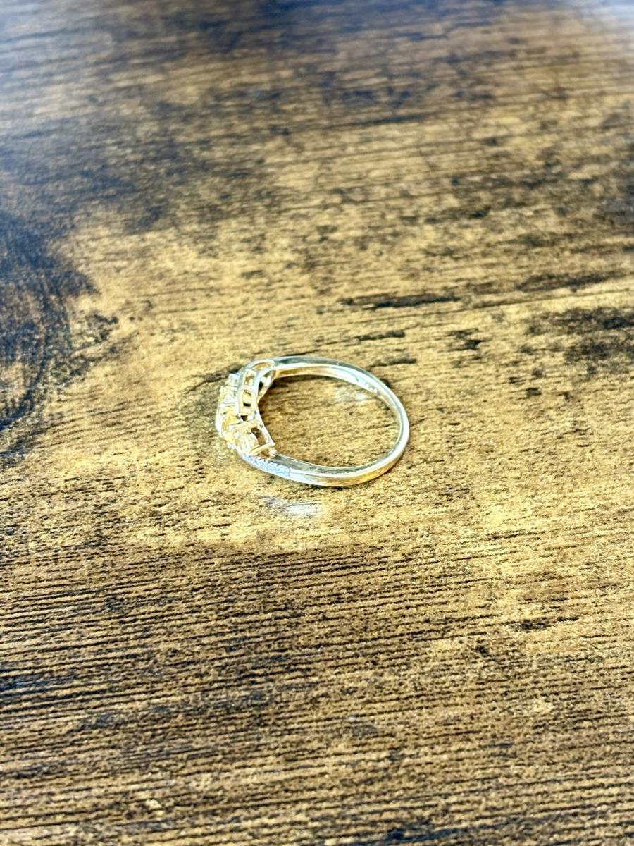 Sterling Silver Citrine Ring (Size 8) picture