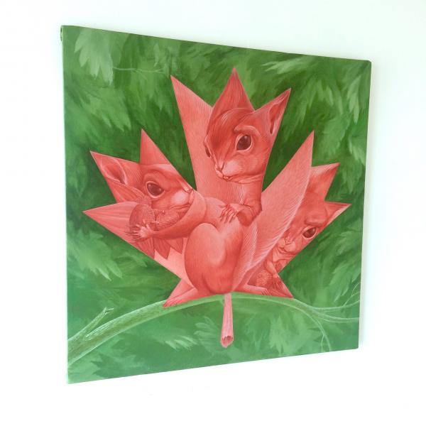 Red Maple/Red Squirrels picture