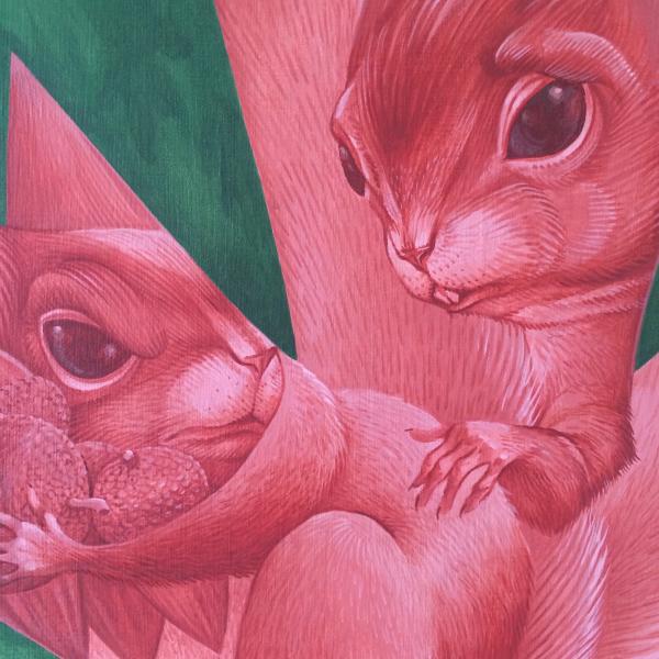 Red Maple/Red Squirrels picture