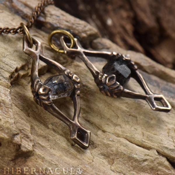 Phantom Eye - Herkimer Diamond Amulet picture