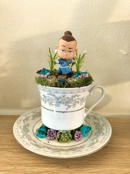 Sokka From ATLA Tea Cup Terrarium picture