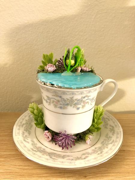 Totoro Tea Cup Terrarium picture