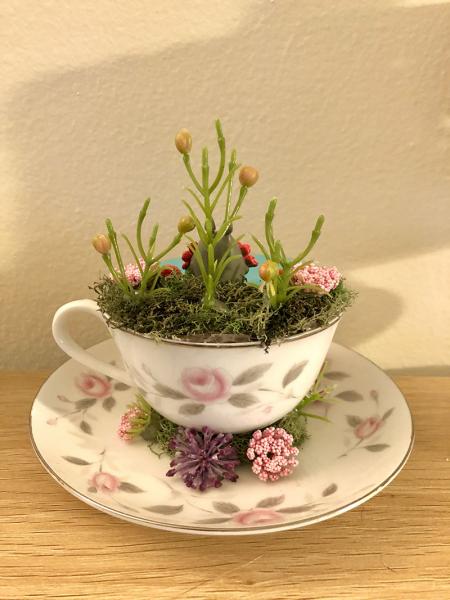 Totoro Tea Cup Terrarium picture