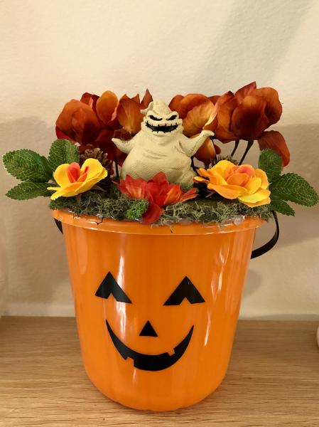 Oogie Boogie from Nightmare Before Christmas Pumpkin Terrarium picture