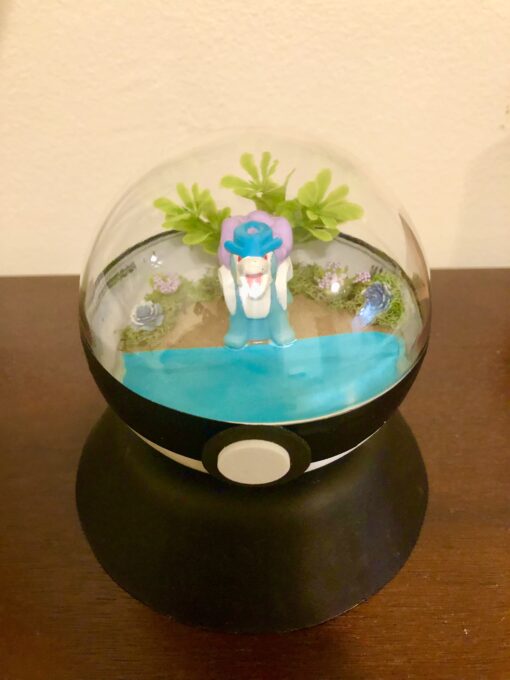 Suicune Pokeball Terrarium