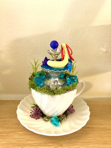 Milotic Tea Cup Terrarium picture