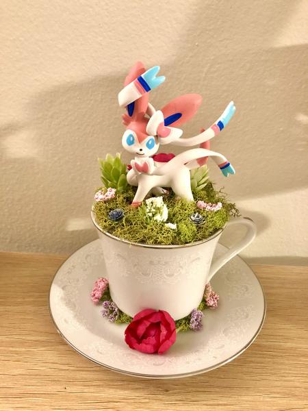 Sylveon Tea Cup Terrarium picture