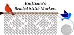 Knittimia's Beaded Stitch Markers and Ornaments