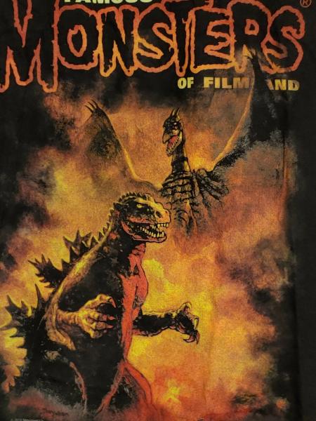 Famous Monsters of Filmland Godzilla T-Shirts picture